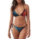 thumbnail image 1 of Balery Red And Blue Fire Pijama Estampado Bikini de Dos Piezas para Mujer - Conjunto de Bikini Ajustable Sexy y Cómodo para Playa, 1 of 6