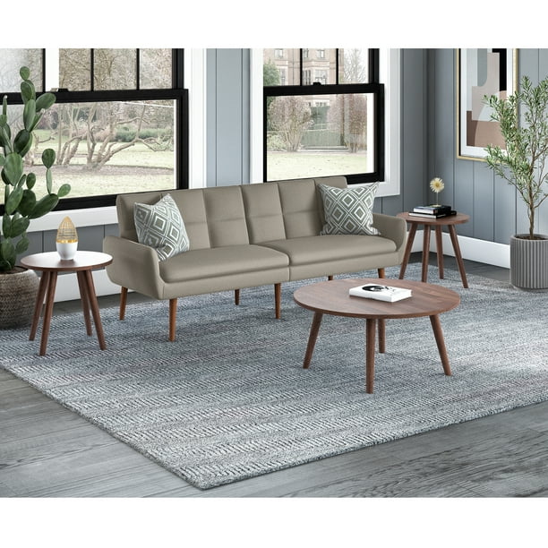 Homesvale Martin Convert A Couch Sleeper Sofa Light Gray Plush Low Pile Velour Com Couch Sleeper Sofa Light Gray Plush, Convert Couch Into Sleeper Sofa