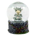 thumbnail image 5 of Ebros Gift Small Collectible Whimsical Sulky Baby Dragon Water Globe Figurine With Glitters 3.5"H Snow Globe, 5 of 5