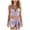 Purple, variant on Ramiter Womens High Wasited Bikini Sets Tummy Control Swimsuits Curvy Mesh Swim Skirt Bathing Suit For Women(Black,S)