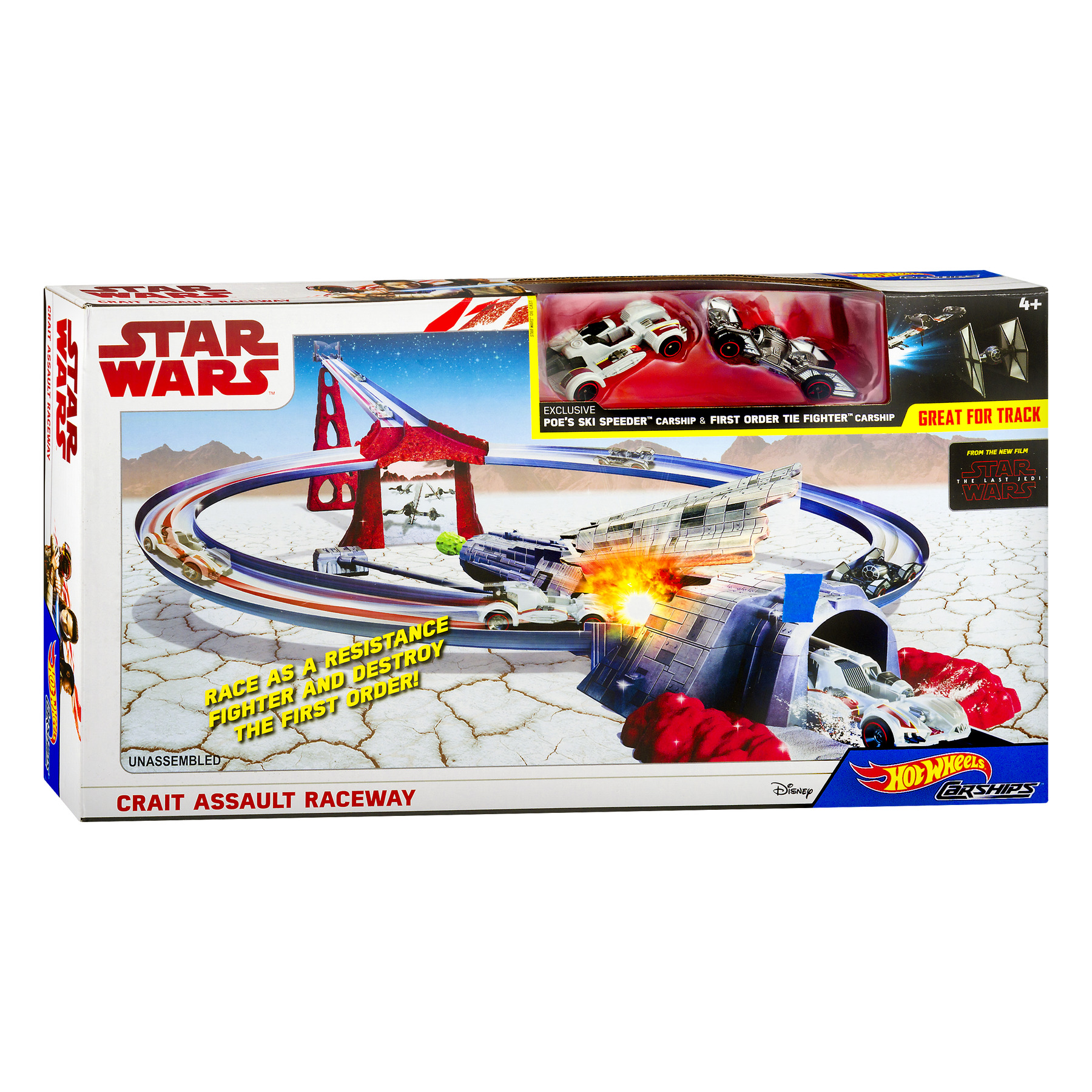 Hot Wheels Star Wars Episode 8 Carship T - image 2 of 5