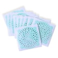 thumbnail image 1 of Cacheta para el cabello Piso Anti-Blocking Etiqueta Etiqueta Económica Tapoteo Alcantarillado Salto Strainer Baño Baño Aseo Accesorios de Ducha Green 10 piezas Advancent HA011864-01, 1 of 7