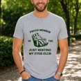 thumbnail image 3 of Jollimate Proud Member Of The Just Resting My Eyes Club T-Shirt, Funny Dad Graphic Tee, Men's Shirt, 3 of 6