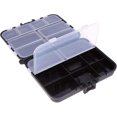 thumbnail image 4 of Fishing Supplies Parts Box Mini Fishing Tackle Box Fishing Equipment Box Plastic Storage Fishing Tackle Box For Fishing Bait, Fishing Tackle, 2 Pieces, 4 of 5