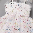 thumbnail image 5 of IDOPIP Baby Girls Tutu Dress Summer Sleeveless Ruffle Tulle Sundress Backless Party Princess Dresses, 5 of 8