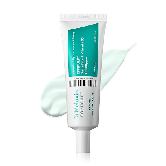 Dr.Melaxin BP Barrier Cream 50g, 1.76 oz. | Bio spicule Stimulating Pore Roots, Pore Tightening, Provision of skin elasticity