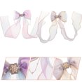 thumbnail image 4 of Shisuyan Barrettes Multicolores 2 Pcs Rubans 13.8 Po de Long, 4 of 8