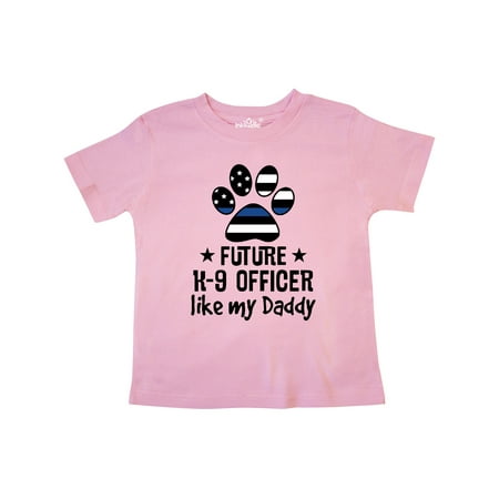 

Inktastic Future K 9 Police Officer Like Daddy Gift Toddler Boy or Toddler Girl T-Shirt