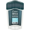Dove Men + Care Clinical Protection Antiperspirant Deodorant Solid Clean Comfort 1.70 oz (Pack of 2)
