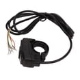 thumbnail image 3 of Interruptor de bocina para luz de bicicleta eléctrica, 36V, 48V, IP54, interruptor de Control a prueba de agua para manillar de 22,2mm, motocicletas, bicicletas eléctricas, Scooters YUNYI BRAND  Deportes, 3 of 8