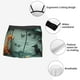 thumbnail image 3 of Fotbe Paper Fox Crow Fantasy Calzoncillos Tipo Boxer con Bolsa de Soporte Total para Hombre, X-Temp Fresco, Transpirable y de Secado Rápido-Small, 3 of 5