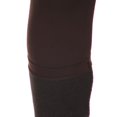 thumbnail image 7 of Women High Waist Strechy Leggings Running Yoga Gym Pants w/French Terry - (Coffee), 7 of 7