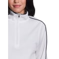 thumbnail image 2 of RBX Active Women's Lightweight Luxe Athleisure Quarter Zip Piped Sweatshirt, 2 of 5