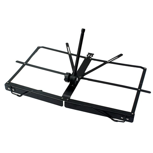 Soporte de escritorio de música + soporte de música de escenario plegable con bolsa de transporte impermeable shamjiam Soporte de música
