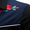 thumbnail image 4 of Birdeem Chemise Imprimée à Manches Courtes Brodée Mode Style Été pour Hommes, 4 of 12