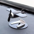 thumbnail image 1 of Solar Airplane Creative Men Car Decoration Car Interior Desktop Ornament, 1 of 4