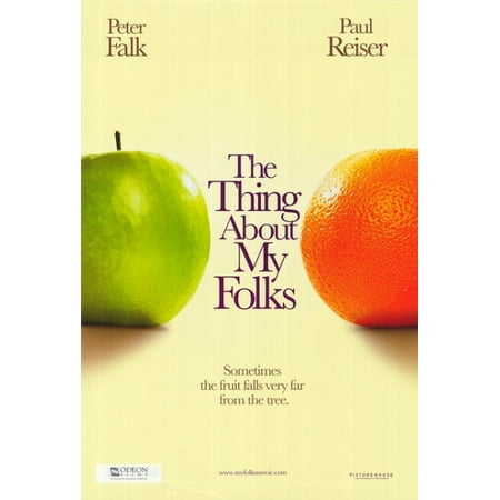 40 Folk Art Designs - The Thing About My Folks Movie Poster Print (27 x 40)