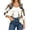 Multicolor, variant on EANJE Women Christmas Graphic Open Front Cardigan, 3/4 Sleeve Loose Lightweight Shrug, Casual Printed Thin Knit Layering Top Red 2XL