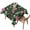 Forest Green, Dusty Pink, variant on Green Monstera Palm Leaves Table Cloth, Waterproof Tablecloth for Square Tables, Summer Floral Botanical Black Washable Fabric Table Cover for Restaurant Kitchen Dining Tables 54"x54"