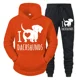 thumbnail image 3 of Trajes para hombre con estampado de "I Love Dachshunds", sudaderas con capucha y pantalones con letras de animales divertidos, conjuntos de 2 piezas, sudaderas casuales para amantes de los perros salc, 3 of 5