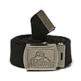 thumbnail image 2 of Ben Davis Cotton Belt Canvas Military 53" Long Web Belt Black #17, 2 of 2