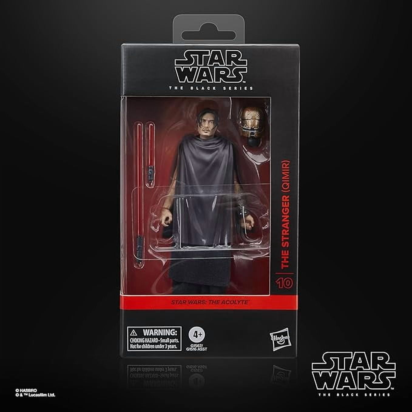 STAR WARS The Black Series The Stranger (Qimir) The Acolyte Collectible 6 Inch Action Figure