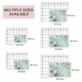 thumbnail image 6 of Teal Beach Coastal Outdoor Rug 5x8 Ft, Non Slip Washable Area Rug, Summer Nautical Coral Shell Botanical Patio Rugs Carpet Runner, Large Floor Mat for Indoor/Outdoor Deck Porch Camping, 6 of 8