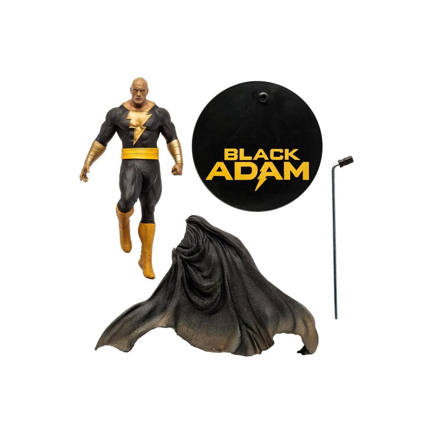 Black Adam -par Jim Lee- DC Multiverse. Film Adam Noir
