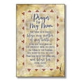 thumbnail image 2 of Prayer For My Mom Wood Plaque with Easel and Hanger 6 inches x 9 inches, 2 of 2