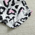 thumbnail image 3 of Akiihool Baby Girls Short Sleeve Bodysuits Casual Summer (Z22-Pink,18-24 Months), 3 of 5
