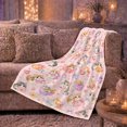 thumbnail image 6 of Playful autumn celebration Kitten Pumpkin Pattern, Playful Pet Portrait Pattern, Warm Flannel Blanket for Living Room and Bedroom, Cat Lovers autumn celebration Gift, Pet Lover Home Decor, 6 of 9