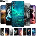 thumbnail image 2 of For Samsung A54 5G Case Wolf Lions Black TPU Soft Silicone Coque for Samsung Galaxy A54 A34 A04s Phone Back Cover A 54 34 Shells, 2 of 5