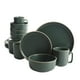 thumbnail image 1 of Juego de vajilla Gibson Home Zuma, 16 piezas, redondo, verde, 1 of 7