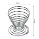 thumbnail image 2 of Stainless Steel Egg Cups Set of 6 - Wire Coiled Spring Shock Absorbing Kitchenware, 2 of 5