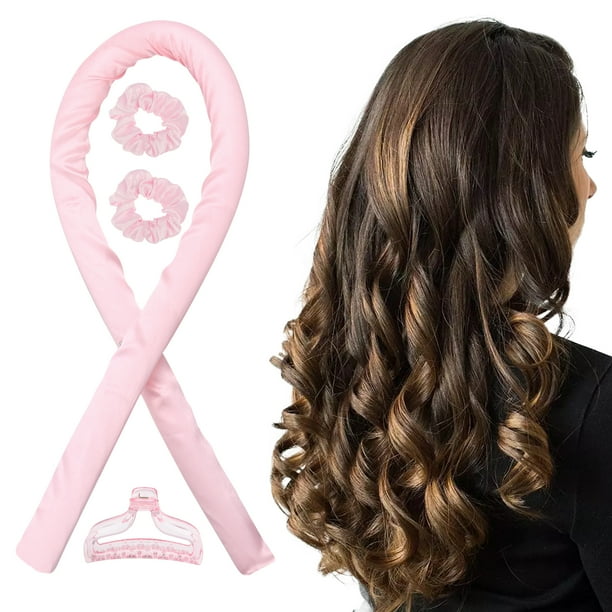 Heatless Curling Rod Headband, TSV Sleeping Hair Rollers, Heatless Hair Curler for Long Hair, Women No Heat Curling Hair Rollers Curl Ribbon with Hair Clips and Hair Loops (Black/Pink/Leopard) Heatless Curling Rod Headband, TSV Sleeping Hair Rollers, Heatless Hair Curler for Long Hair, Women No Heat Curling Hair Rollers Curl Ribbon with Hair Clips and Hair Loops (Black/Pink/Leopard)