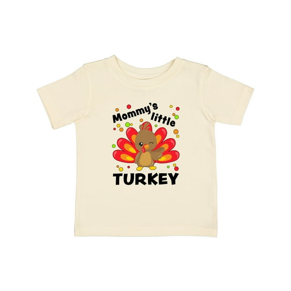 Inktastic Mommy's Little Turkey Boys or Girls Baby T-Shirt