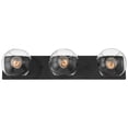 thumbnail image 2 of Possini Euro Design Possini Euro Michaelis 26" Wide Black 3-Light Bath Light, 2 of 9