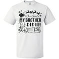 thumbnail image 3 of Inktastic Dear Santa, My Brother Did It Funny Christmas T-Shirt, 3 of 5