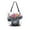 Cute Black Cow, variant on Open Top Canvas Tote Bag with Zipper Reusable Shopping Bag 13.5x15" Roomy Carryall Cute Black Cow
