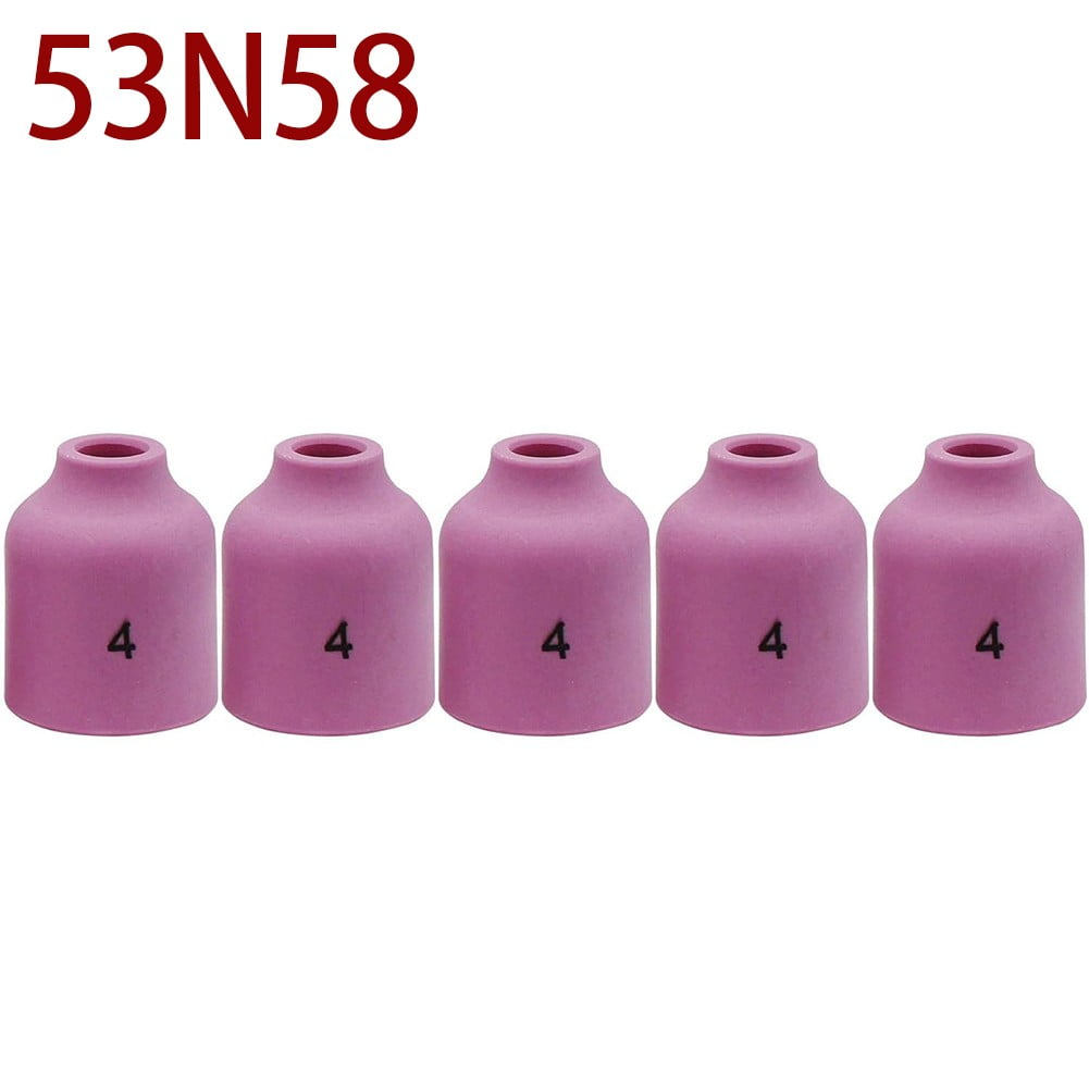 5PK TIG Gas Lens Alumina Nozzle Ceramic Cup For SR WP- 9/20/25 TIG