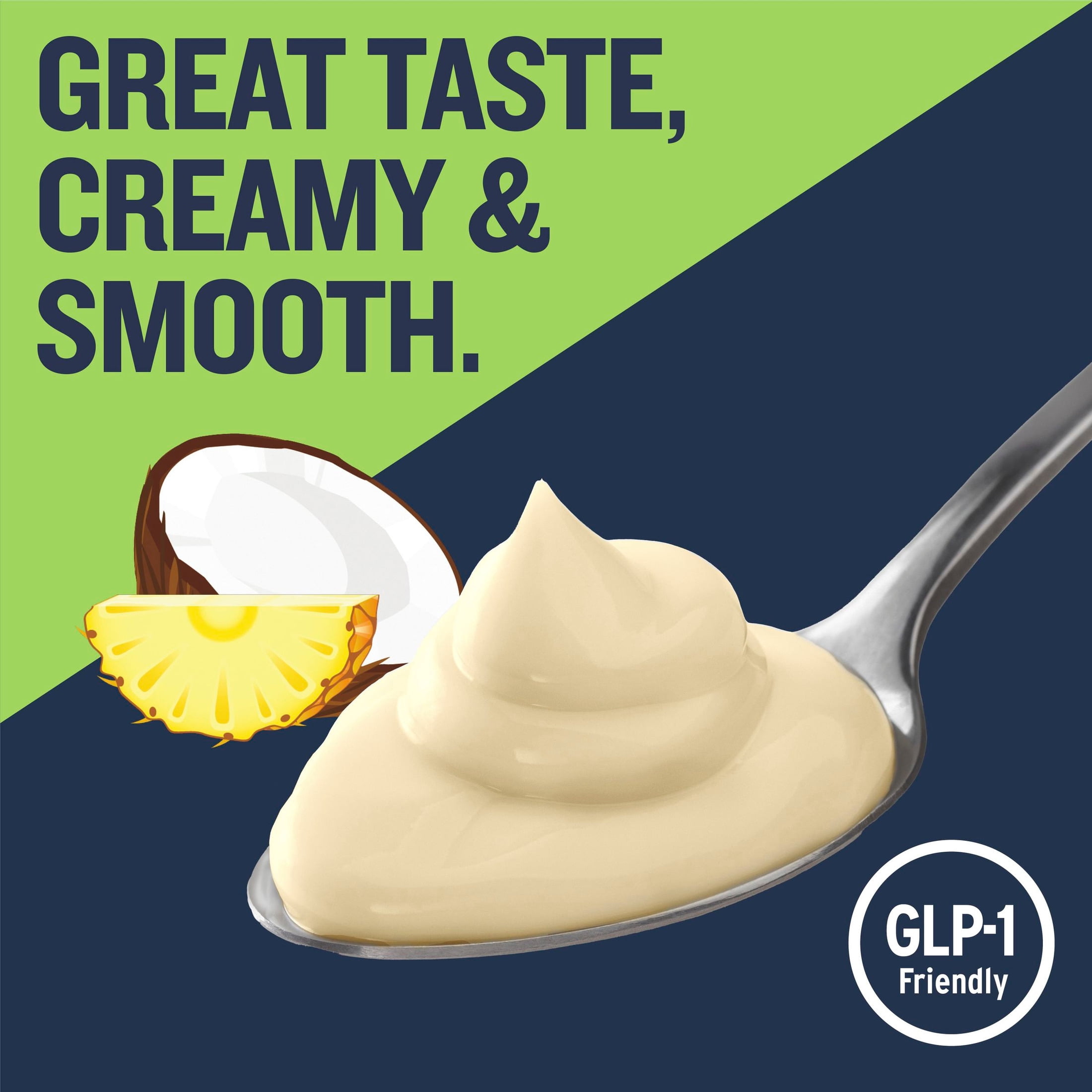 Ratio Pro-Fiber Yogurt Cultured Dairy Snack Cup, Pina Colada, 5.3 oz