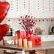 thumbnail image 4 of Xihbxyly Arreglo de Corazones para San Valentín, Ramitas de Pulpa de Corazón Rojo, Diseño de Plástico Duradero, Decoración para Interiores y Exteriores, Ambiente Festivo, Tamaño de 45 Cm, Perfecto pa, 4 of 6