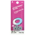 thumbnail image 2 of #8 x 3/16" x 7/16" Zinc Plated Grade 2 Steel SAE Flat Washers, 2 of 2
