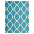 thumbnail image 4 of Ottomanson Glamour Collection Non-Slip Rubberback Moroccan Trellis Design Indoor Area Runner Rug, 4 of 5