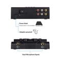 thumbnail image 2 of Muslady MF-8 Mini Karaoke Sound Audio Mixer Stereo Echo Mixers Dual Microphone Inputs Support BT Recording MP3 Function for TV PC Smartphone Amplifier, 2 of 7