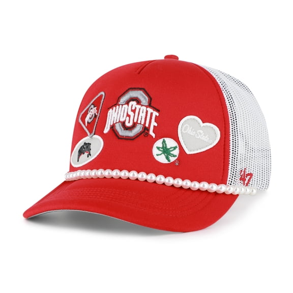 Men's '47 Scarlet/White Ohio State Buckeyes Rally On Hitch Adjustable Hat