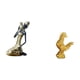thumbnail image 5 of Estatua De Resina De Una Mujer Tribal Africana Y Figura De Gallo. Decoración Feng Shui. Pieza De Arte Coleccionable Hecha A Mano Para Estudio O Decoración Del Hogar. Escultura De Gallo Para, 5 of 8