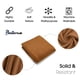 thumbnail image 5 of 2 yardas de tela polar lisa color camello oscuro 100% poliéster, 5 of 6