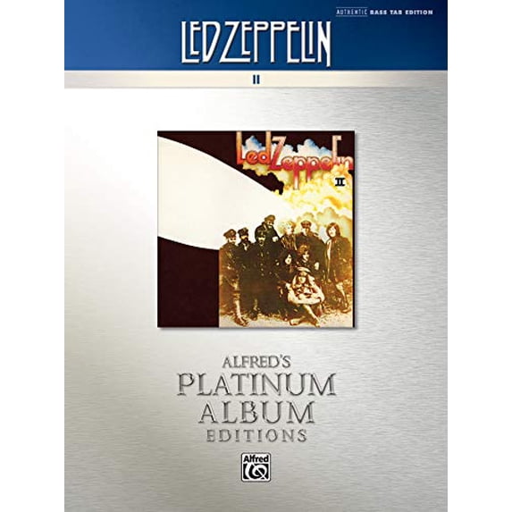 Pre-Owned Led Zeppelin -- II Platinum Bass Guitar: Authentic Bass TAB (Alfred's Platinum Album Editions) Paperback