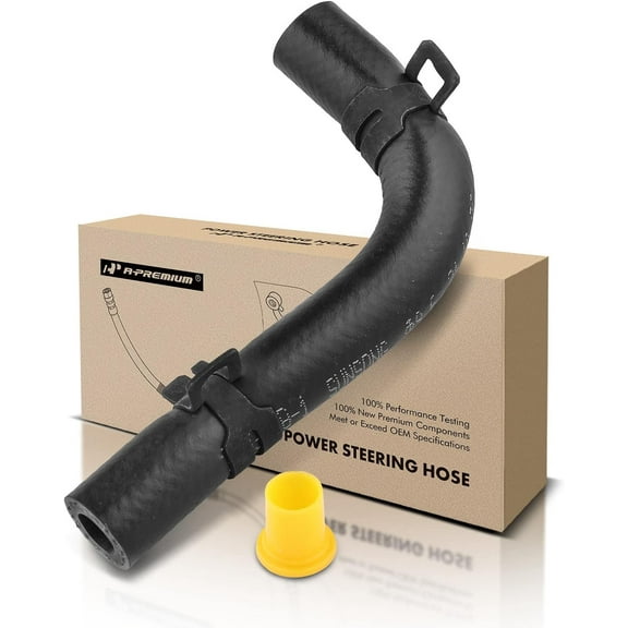 A-Premium Power Steering Return Line Hose Assembly Compatible with Hyundai Accent 2000-2002 L4 1.5L 1.6L To Reservoir Lower